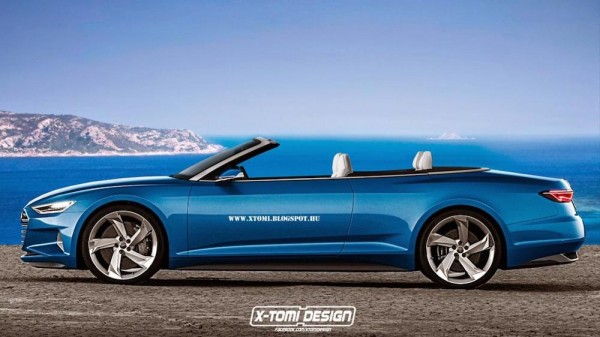 Audi Prologue Piloted Driving Cabriolet 600x337 at Rendering: Audi Prologue Piloted Driving Cabriolet 