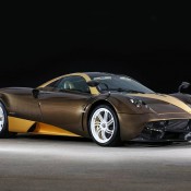 Brown Gold Pagani Huayra 1 175x175 at Unique Brown and Gold Pagani Huayra for Japan
