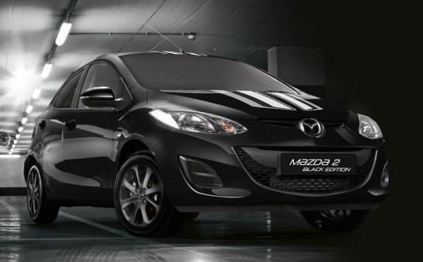 Mazda2 Black and White 1 600x372 at UK Only: Mazda2 Black and White Editions