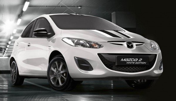 Mazda2 Black and White 2 600x346 at UK Only: Mazda2 Black and White Editions