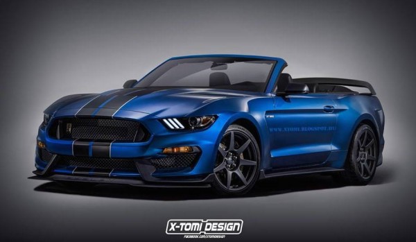 Shelby GT350R Convertible 600x349 at Rendering: Shelby GT350R Convertible