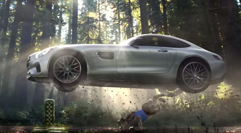 amg gt super bowl at Mercedes AMG GT Super Bowl Commercial