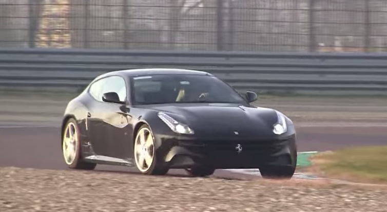 ferrari ff mule at Ferrari FF Test Mule Spotted at Fiorano