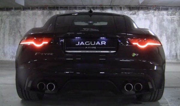 jaguar f type r 600x352 at Let This Jaguar F Type R Machine Gun Your Ears!