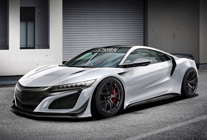 Acura NSX by Jon Sibal at Virtual Tuning: Acura NSX by Jon Sibal