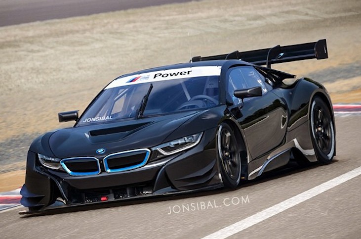 BMW i8 GT3 at Rendering: BMW i8 GT3