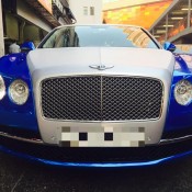 Chrome Carbon Wrap 5 175x175 at Blue & Chrome Carbon Wrap for Bentley Flying Spur