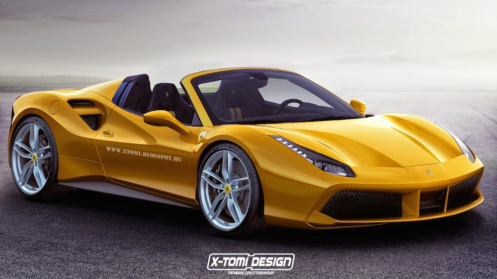 Ferrari 488 GTB Spider 1 at Ferrari 488 GTB Spider Rendered Already 