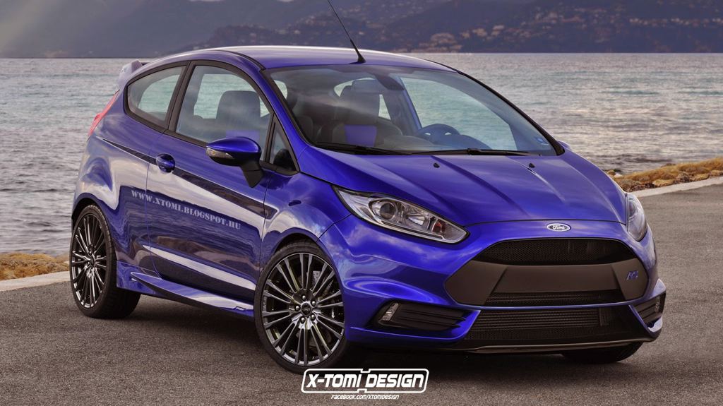 Ford Fiesta RS render 1 at Ford Fiesta RS Looks Dapper in Speculative Renderings