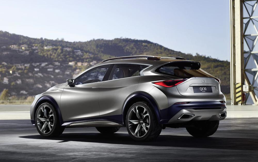 Infiniti QX30 Concept new at Infiniti QX30 Concept Revealed Further in New Teaser