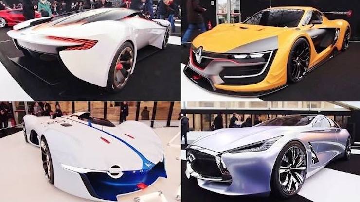 International Concept Cars Show at The Best of 2015 Festival Automobile International