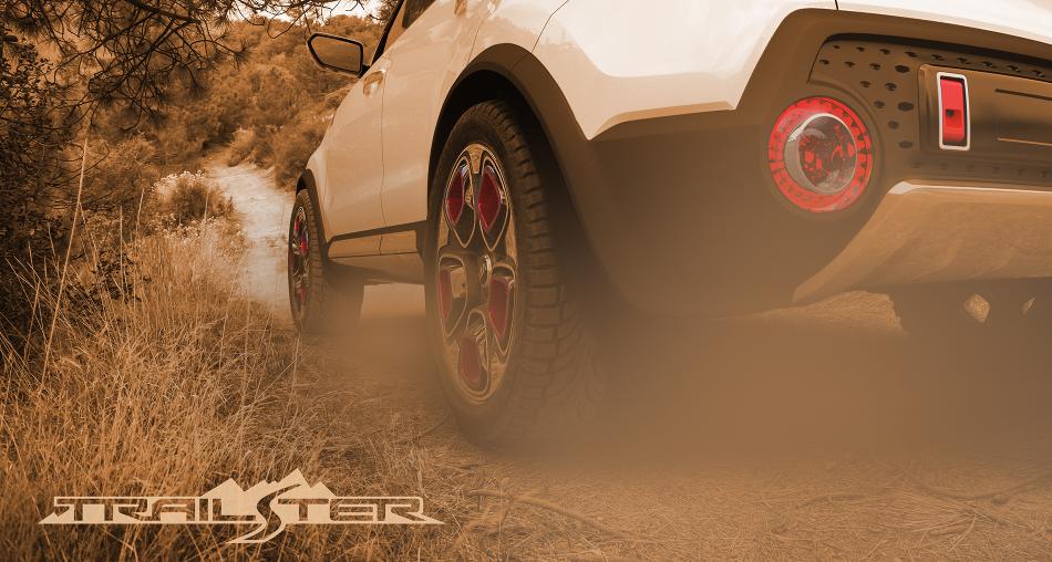 Kia Trailster teaser at Kia Trail’ster e AWD Headed for Chicago Debut