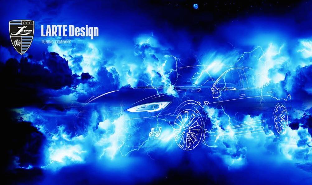 Larte Design Tesla Model S at Larte Design Tesla Model S Announced