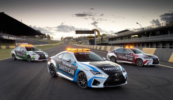 Lexus RC F Safety Car 0 600x348 at Lexus RC F Safety Car Joins V8 Supercars