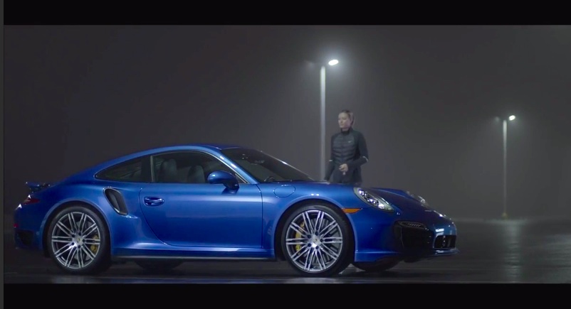 Maria Sharapova 911 turbo at Maria Sharapova Stars in Porsche 911 Turbo Ad