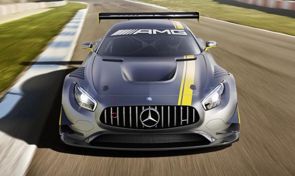 Mercedes AMG GT3 official 2 600x358 at Mercedes AMG GT3 Revealed with 6.2L V8