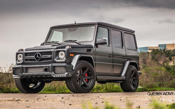 Mercedes G63 AMG Offroad 0 600x374 at Uber Cool: Mercedes G63 AMG with Offroad Tires