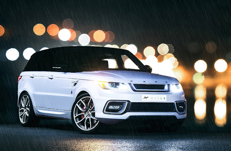Range Rover Sport Kahn 1 at Aleutian Silver Range Rover Sport by Kahn Design