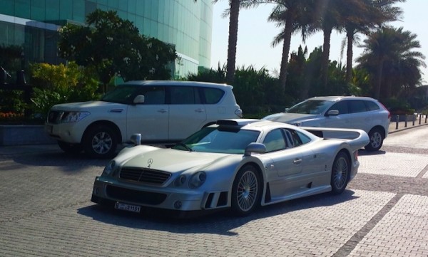 Sulayem Mercedes CLK GTR 0 600x361 at Bin Sulayem’s Mercedes CLK GTR Spotted in Dubai