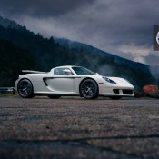 White Porsche Carrera GT 13 175x175 at Gallery: White Porsche Carrera GT on HRE Wheels