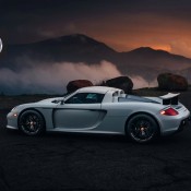 White Porsche Carrera GT 2 175x175 at Gallery: White Porsche Carrera GT on HRE Wheels