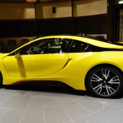 Yellow BMW i8 1 175x175 at Yellow BMW i8 Shows Up in Abu Dhabi