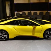 Yellow BMW i8 4 175x175 at Yellow BMW i8 Shows Up in Abu Dhabi