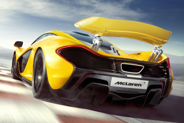mclaren p1 tg track 600x402 at McLaren P1 Laps Top Gear Test Track in E Mode