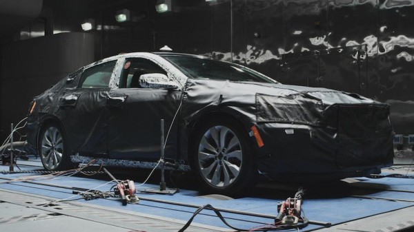 2016 Chevrolet Malibu test 600x337 at 2016 Chevrolet Malibu Is Being Tested in New Teaser