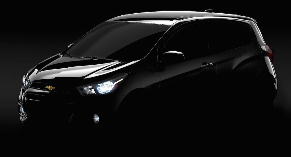 2016 Chevrolet Spark 001 at 2016 Chevrolet Spark Teased for New York Debut
