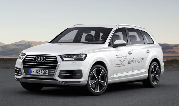 Audi Q7 e tron Quattro 0 at Geneva 2015: Audi Q7 e tron Quattro