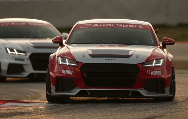 Audi TT Cup Track 0 600x381 at Audi TT Cup Looks Sublime on the Race Track