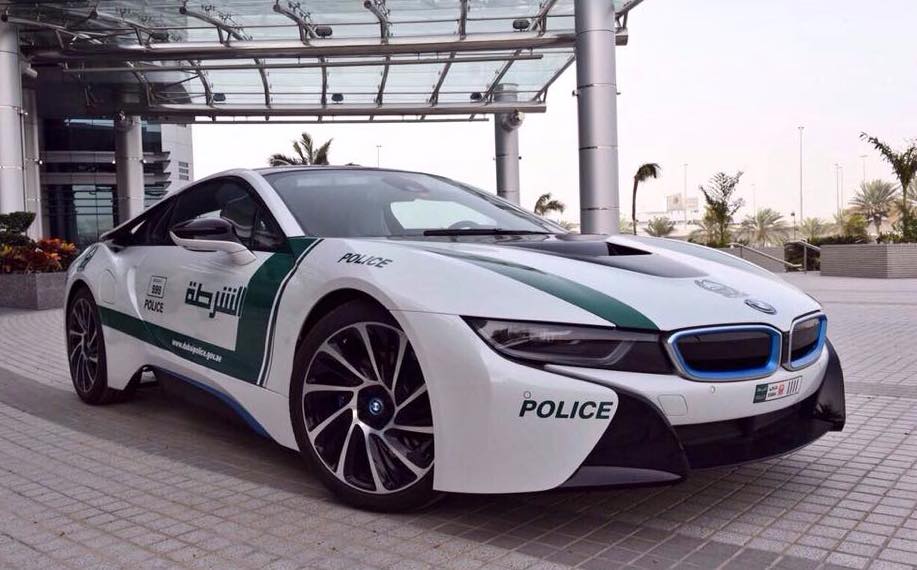 Dubai Police BMW i8 0 at Dubai Police BMW i8 Reports for Duty