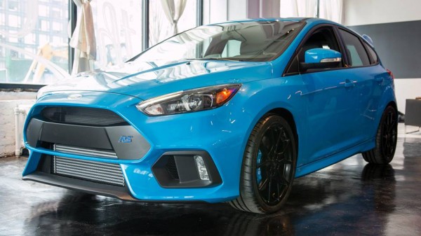 Ford Focus RS Spot 0 600x337 at 2016 Ford Focus RS Spotted in New York