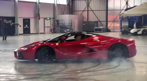 LaFerrari Donuts 600x334 at Here’s Your LaFerrari Donuts with V12 Sprinkles 