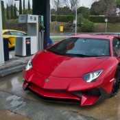 Lamborghini Aventador SV 4 175x175 at 2x Lamborghini Aventador SV Spotted in Barcelona 