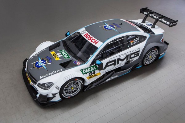 Mercedes C63 DTM MV Agusta 0 600x400 at Mercedes C Coupe DTM Looks Dope in MV Agusta Livery