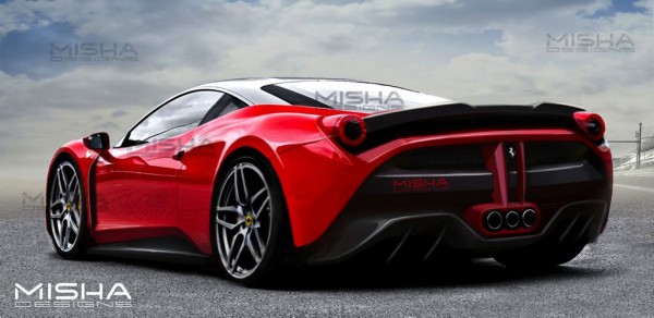 Misha Designs Ferrari 458 3 600x292 at Misha Designs Unveils Superb Ferrari 458 Styling Kit