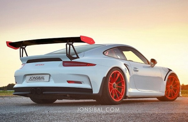 Porsche 991 GT3 RS render 600x392 at Porsche 991 GT3 RS Imagined by Jon Sibal