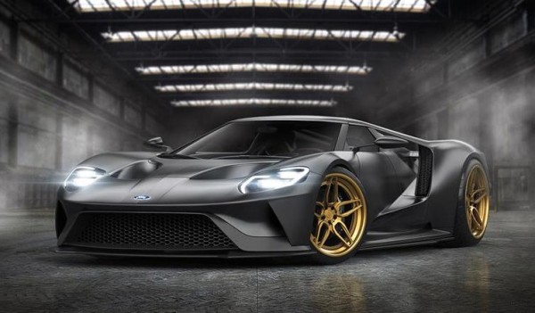 ford gt adv1 600x351 at New Ford GT Rendered on ADV1 Wheels
