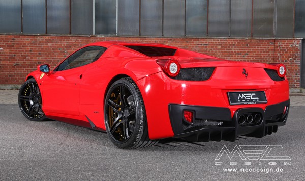 mec ferrari 458 1 600x355 at MEC Design Gives Ferrari 458 a Farewell Gift
