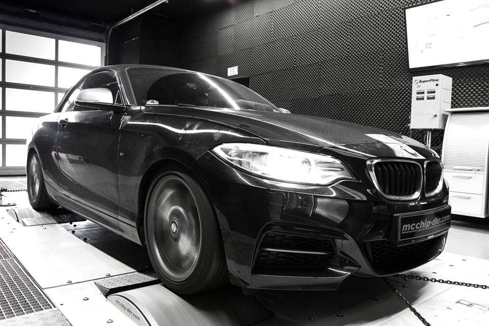 BMW M235i Mcchip 0 at BMW M235i Boosted to 404 PS by Mcchip