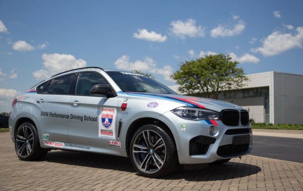 BMW X6M One Lap of America 1 600x379 at BMW X6M to Compete in 2015 One Lap of America