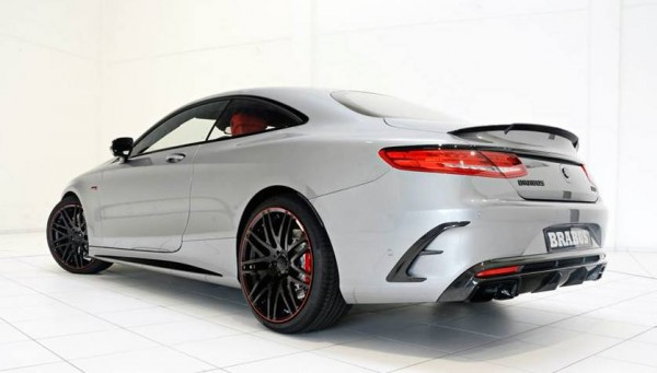 Brabus Mercedes S63 Coupe grey 0 600x341 at Gallery: Brabus Mercedes S63 Coupe 850 in Silver