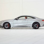 Brabus Mercedes S63 Coupe grey 3 175x175 at Gallery: Brabus Mercedes S63 Coupe 850 in Silver