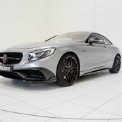 Brabus Mercedes S63 Coupe grey 6 175x175 at Gallery: Brabus Mercedes S63 Coupe 850 in Silver