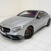 Brabus Mercedes S63 Coupe grey 7 175x175 at Gallery: Brabus Mercedes S63 Coupe 850 in Silver
