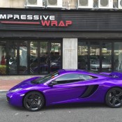 Candy Purple McLaren 12C 6 175x175 at McLaren 12C Wrapped in Gloss Candy Purple