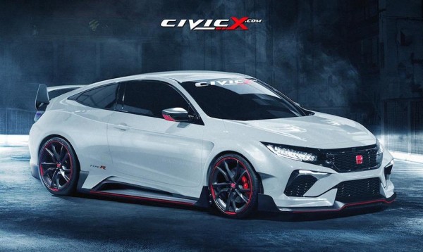 Honda Civic Coupe Type R 0 600x358 at Rendering: Honda Civic Coupe Type R