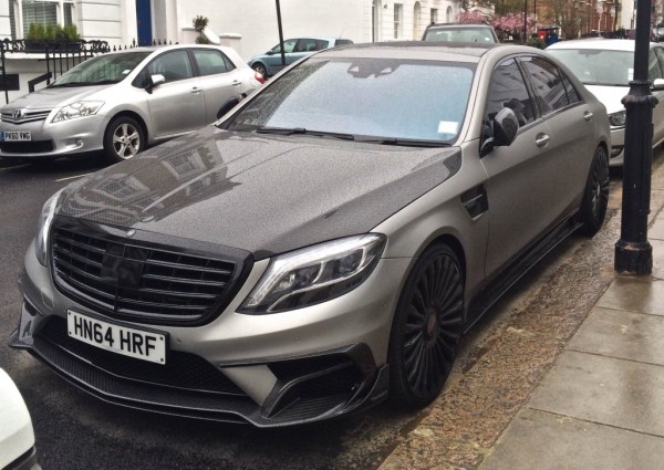 Mansory Mercedes S63 AMG 3 600x425 at Mansory Mercedes S63 AMG Spotted in London